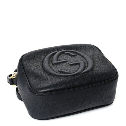 Gucci Pebbled Calfskin Small Soho Disco Bag  Black 4 of 9
