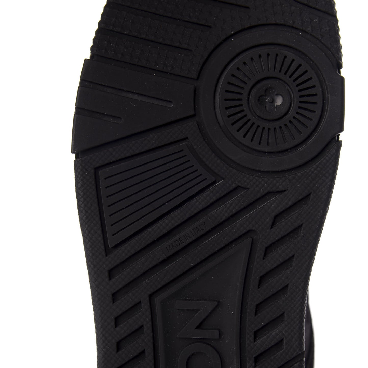 Suede Uniform Sneakers 9.5 Black