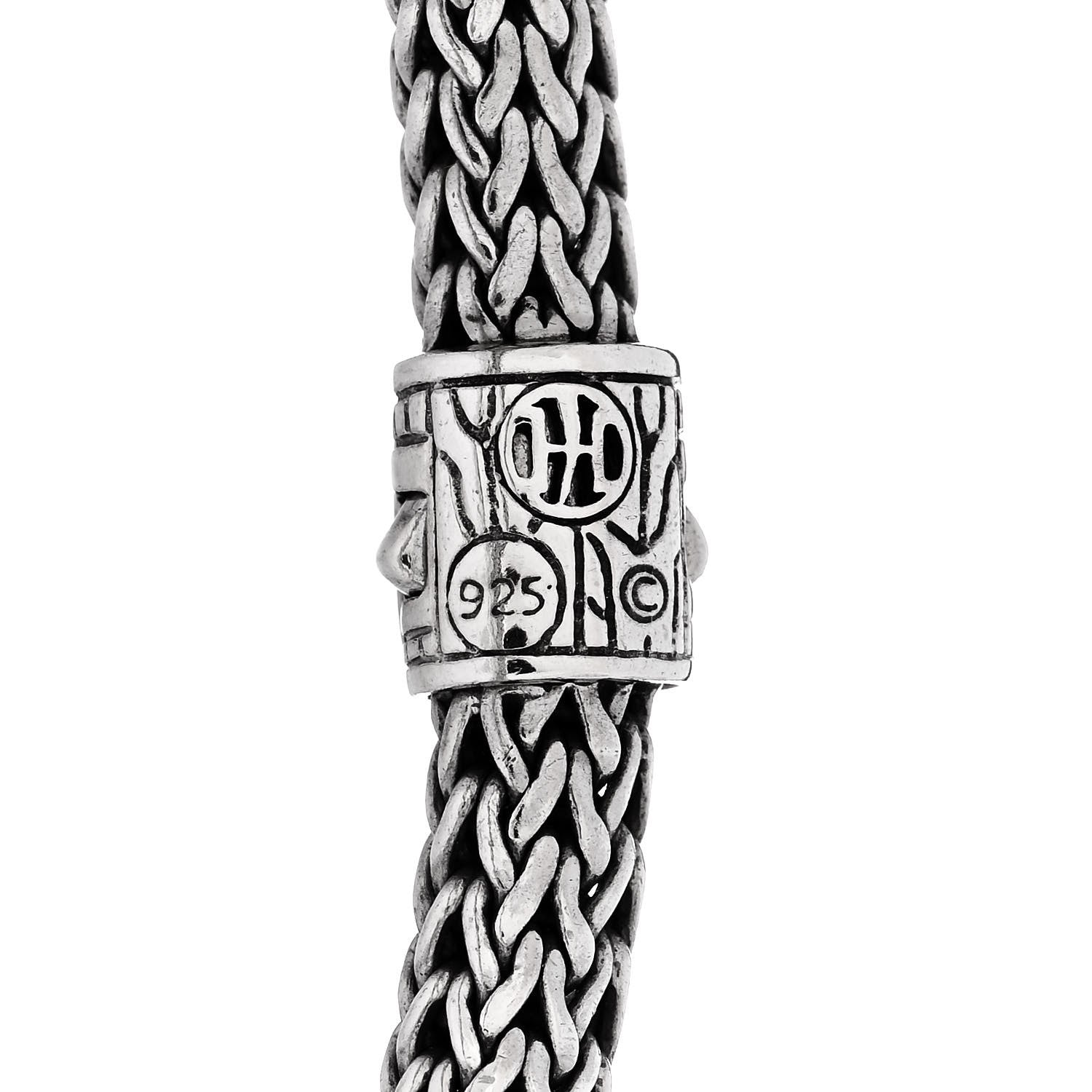 John Hardy Sterling Silver Ruby 6mm Classic Chain Bracelet 3 of 3