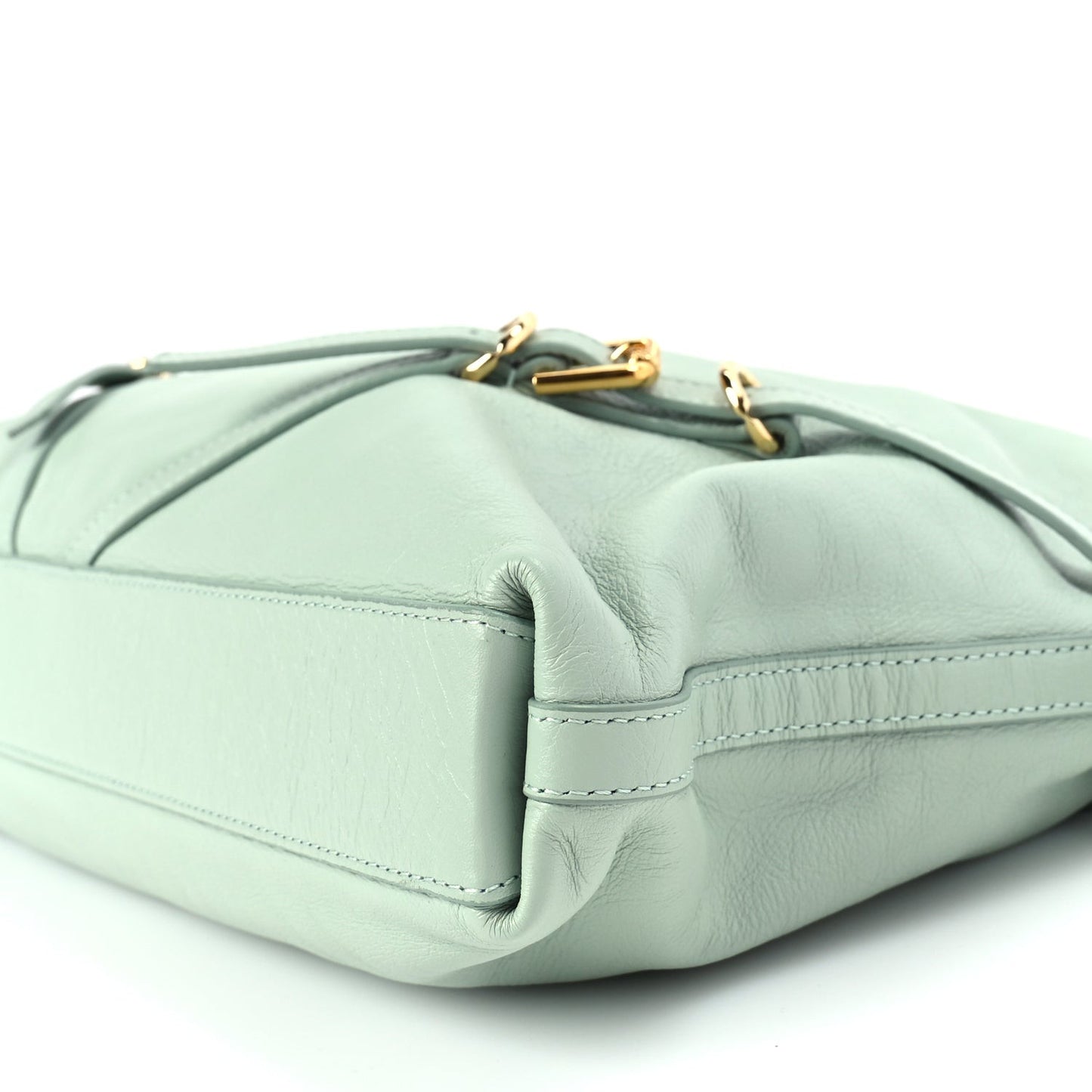 Calfskin Medium Voyou Bag Celadon
