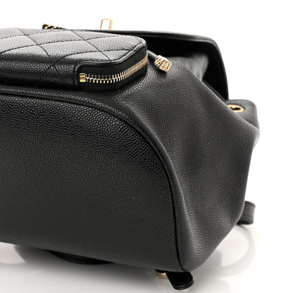Chanel Caviar Quilted Mini Business Affinity Backpack Black 9 of 10