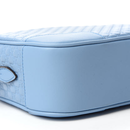 Gucci Microguccissima Mini Bree Messenger Bag Mineral Blue 6 of 10