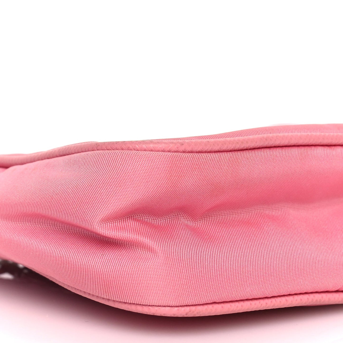Tessuto Nylon Saffiano Mini Re-Edition 2000 Shoulder Bag Begonia