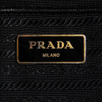Prada Saffiano Large Galleria Double Zip Tote Black 6 of 9