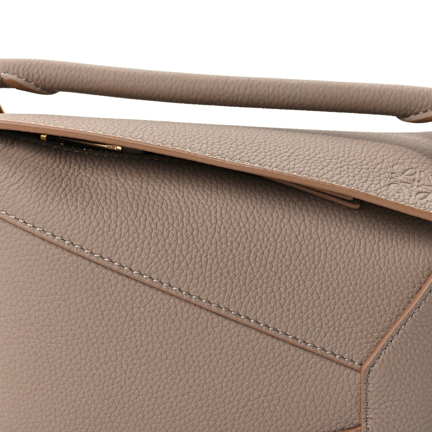 Calfskin Mini Puzzle Bag  Sand