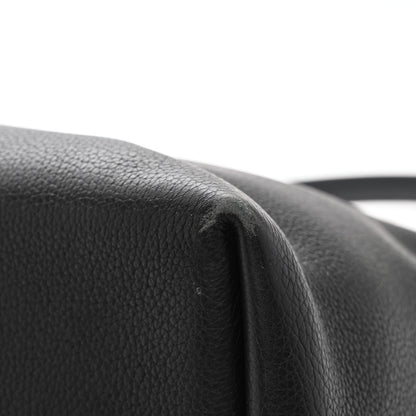 Louis Vuitton Calfskin Lockme Hobo Black 10 of 14