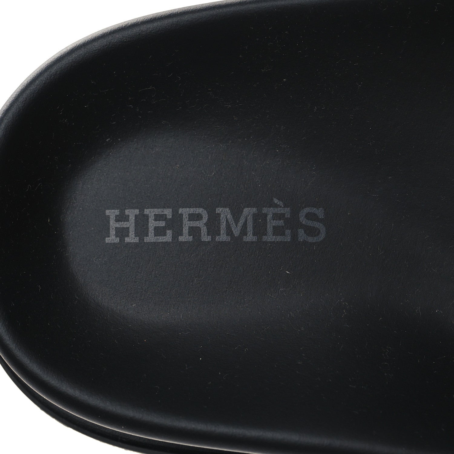Hermes Calfskin Womens Chypre Sandals 35 Black 8 of 9