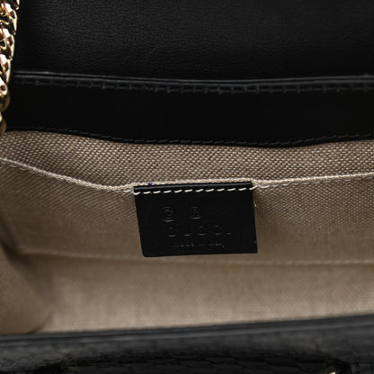 Gucci Microguccissima Mini Emily Shoulder Bag Black 11 of 12