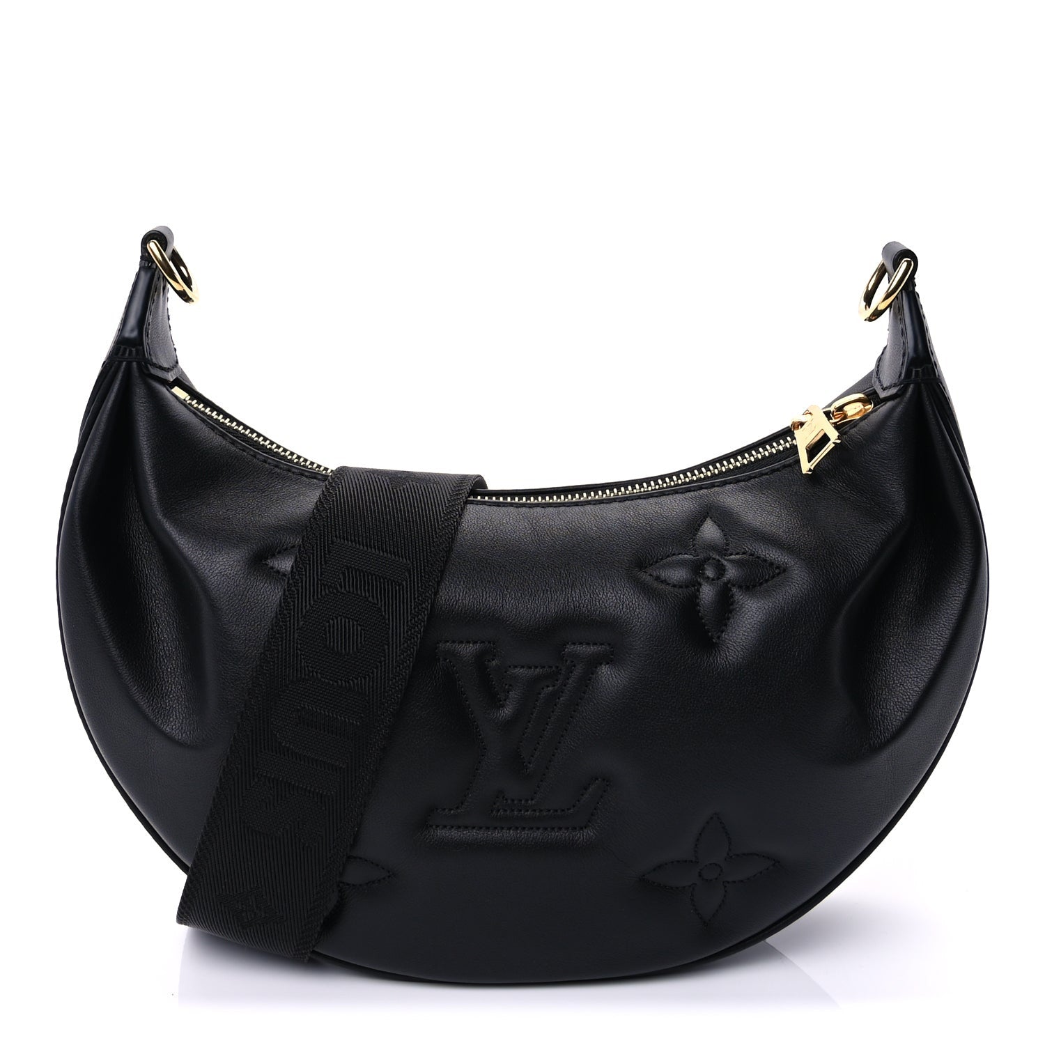 Louis Vuitton Calfskin Bubblegram Over The Moon Black 1 of 8