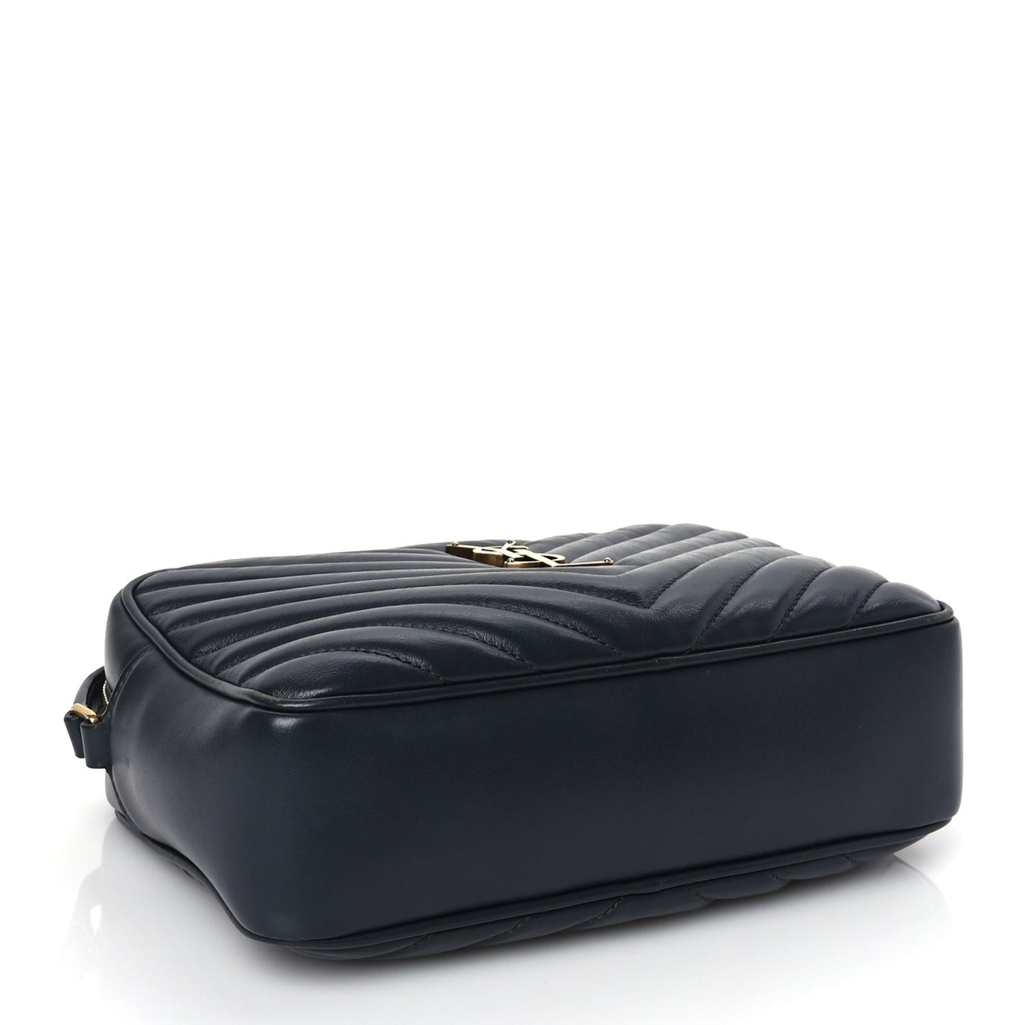 Calfskin Matelasse Monogram Lou Camera Bag  Navy