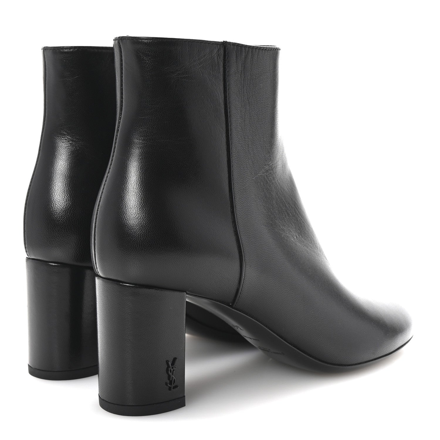 Saint Laurent Nappa Vendome Loulou Ankle Zip Boot 36.5 Black 5 of 7
