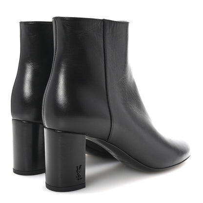Saint Laurent Nappa Vendome Loulou Ankle Zip Boot 36.5 Black 5 of 7