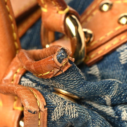 Louis Vuitton Monogram Denim Pleaty Blue 14 of 19