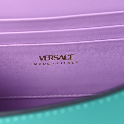 Versace Calfskin Mini La Medusa Bag Turquoise 6 of 7