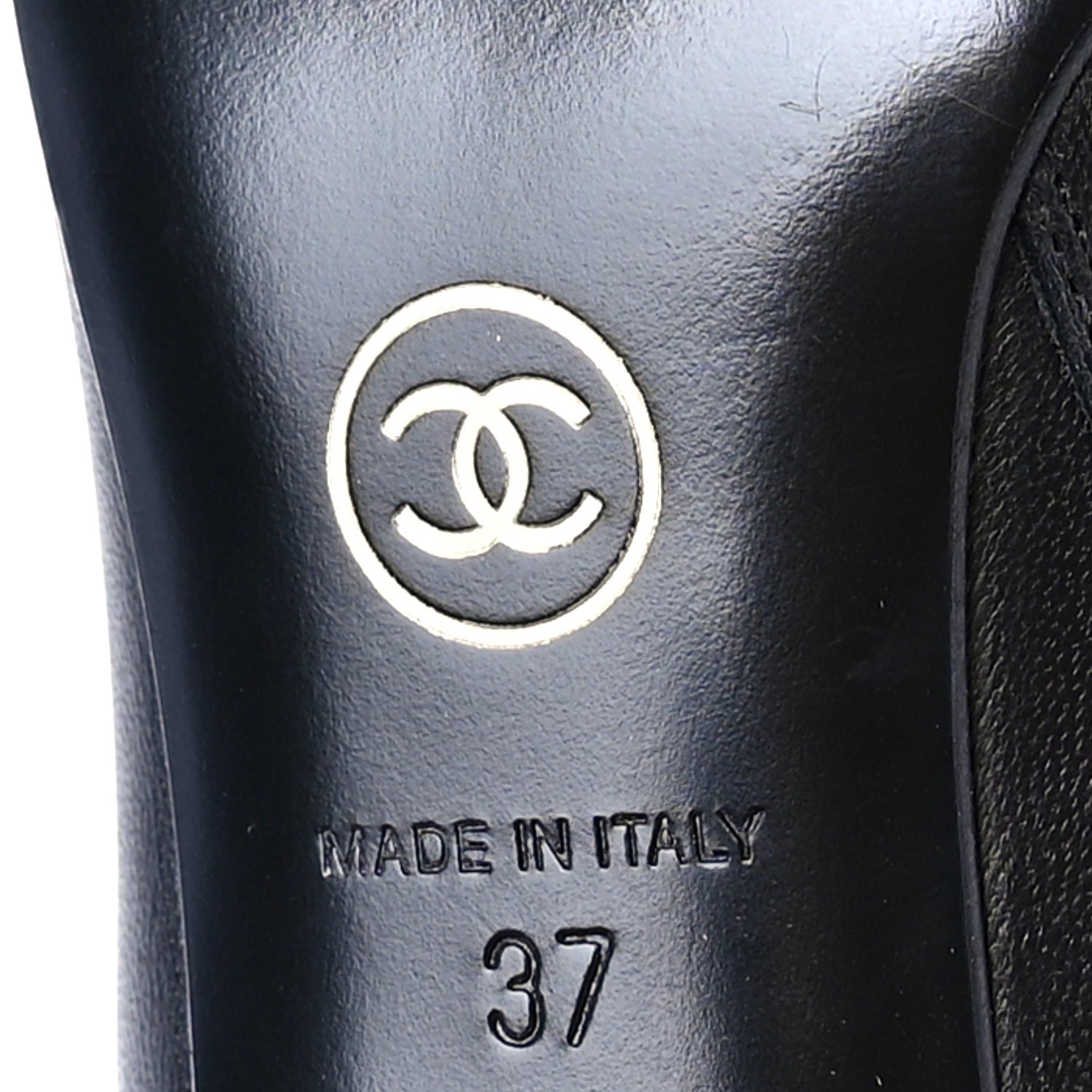 Chanel Calfskin Cap Toe Ankle Boots 37 7 of 8