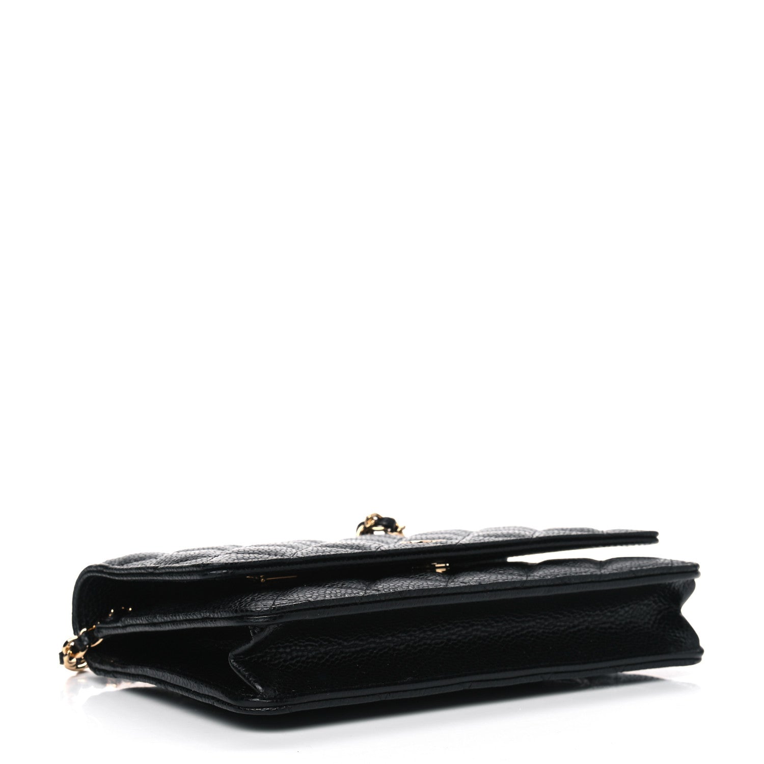 Chanel Caviar Quilted Wallet On Chain WOC Black 3 of 4