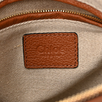 Chloe Calfskin Small Marcie Satchel Tan 6 of 18