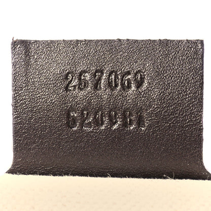 Gucci Monogram Small Lovely Heart Tote Dark Brown 6 of 9