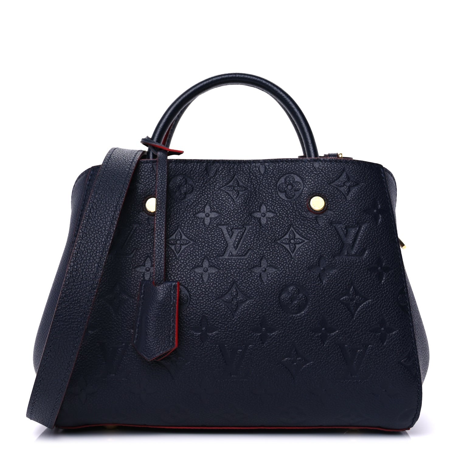 Louis Vuitton Empreinte Montaigne BB Marine Rouge 2 of 9