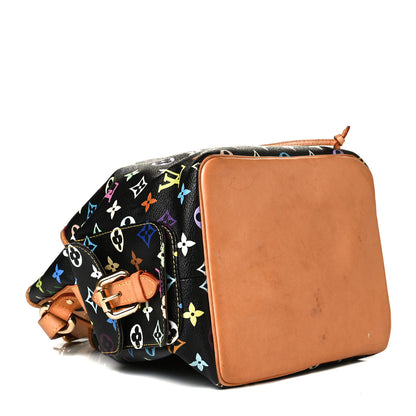 Louis Vuitton Monogram Multicolor Petit Noe Black 3 of 11