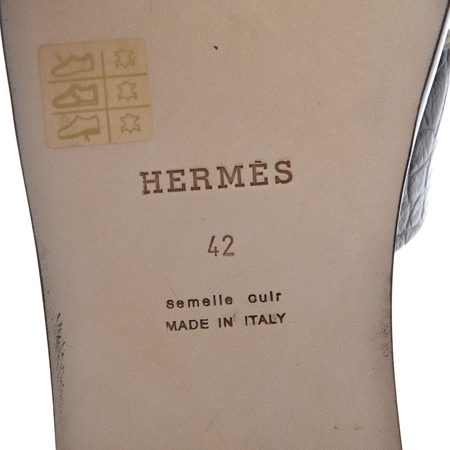 Hermes Matte Niloticus Crocodile Mens Izmir Sandals 42 Vert Olive 9 of 9