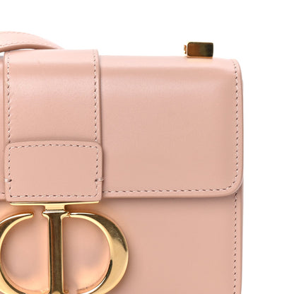 Christian Dior Box Calfskin Micro 30 Montaigne Flap Bag  Rose Des Vents 6 of 7