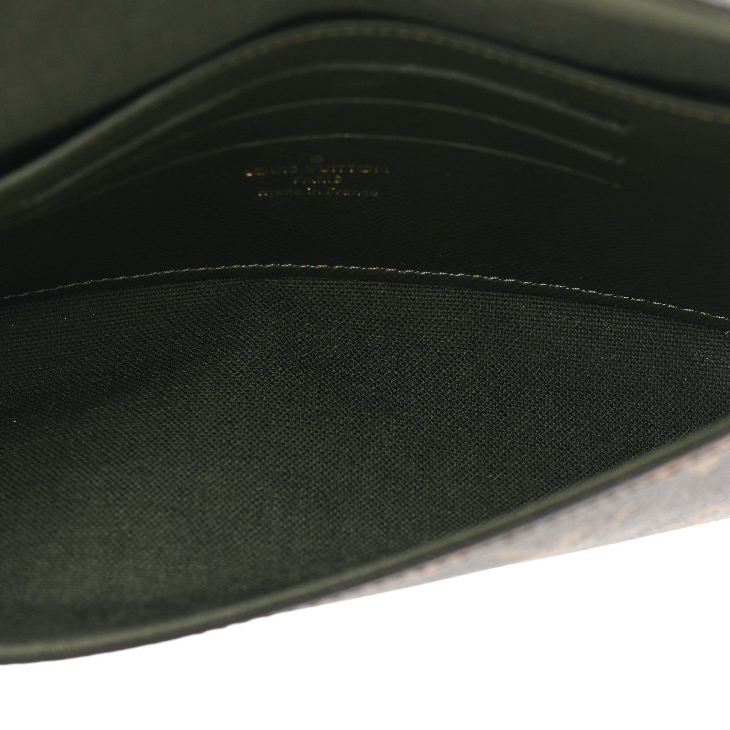 Louis Vuitton Monogram Felicie Strap & Go Kaki 5 of 14