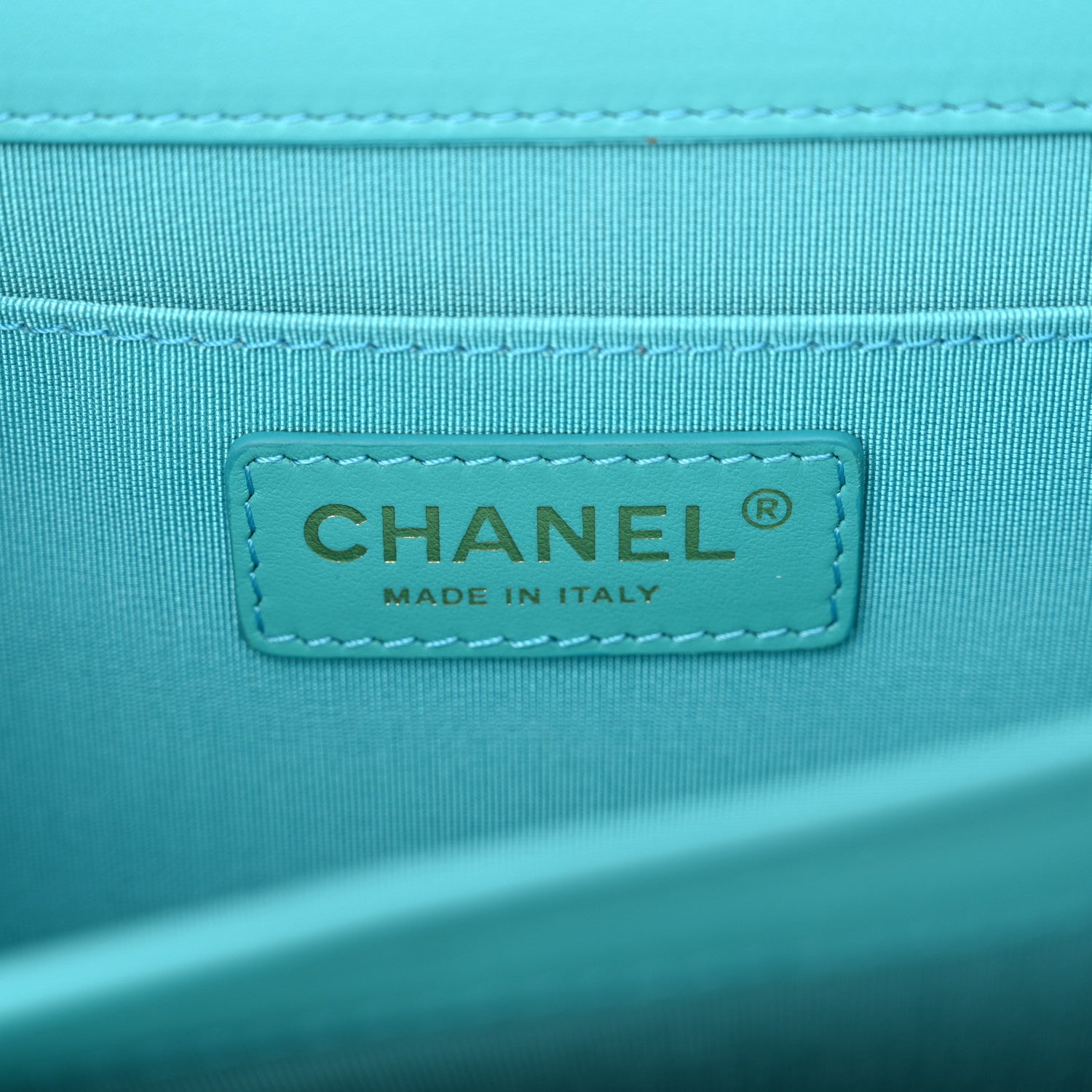 Chanel Calfskin Quilted Medium Everyday Chic Single Flap Turquoise 5 of 13