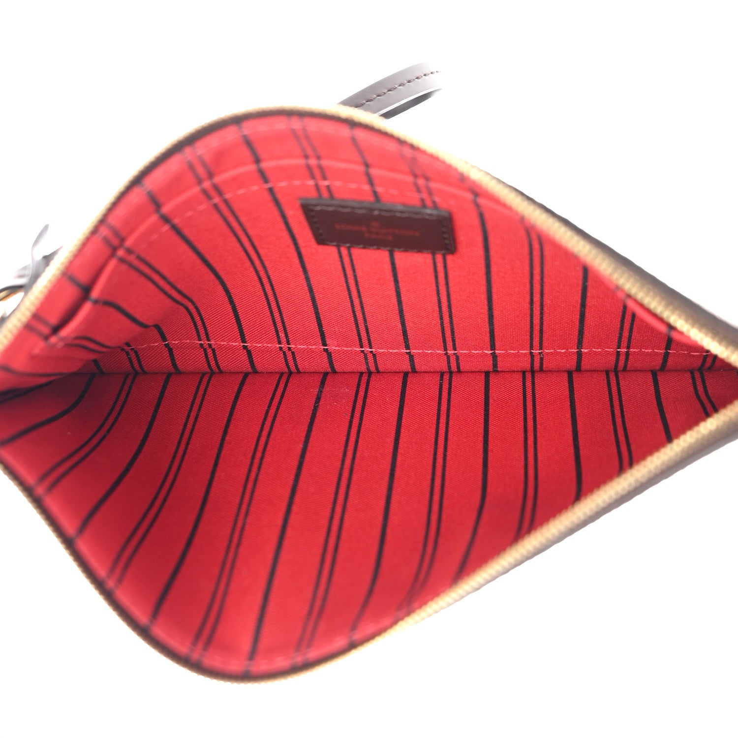 Louis Vuitton Damier Ebene Neverfull MM GM Pochette 5 of 7