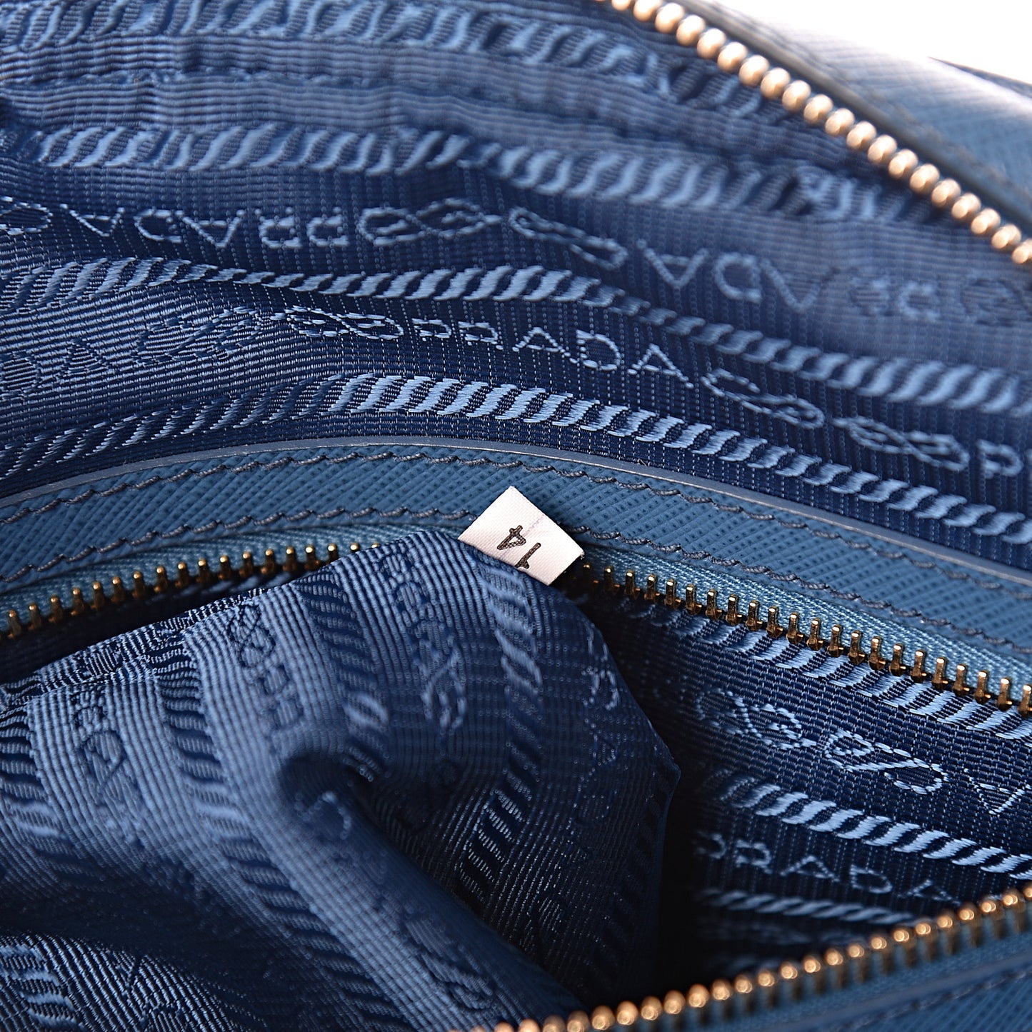 Saffiano Lux Bowling Bag Cobalto