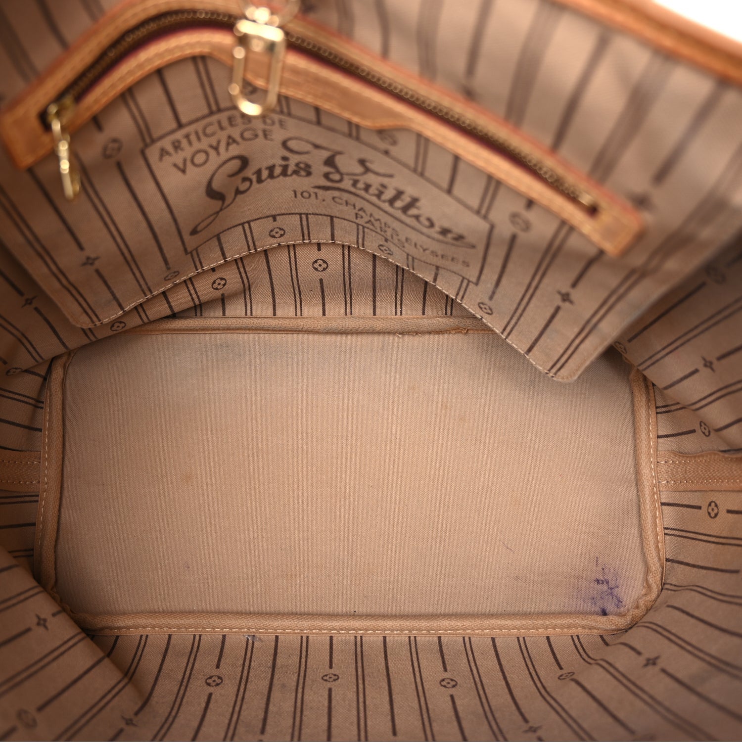 Louis Vuitton Monogram Neverfull MM 4 of 8