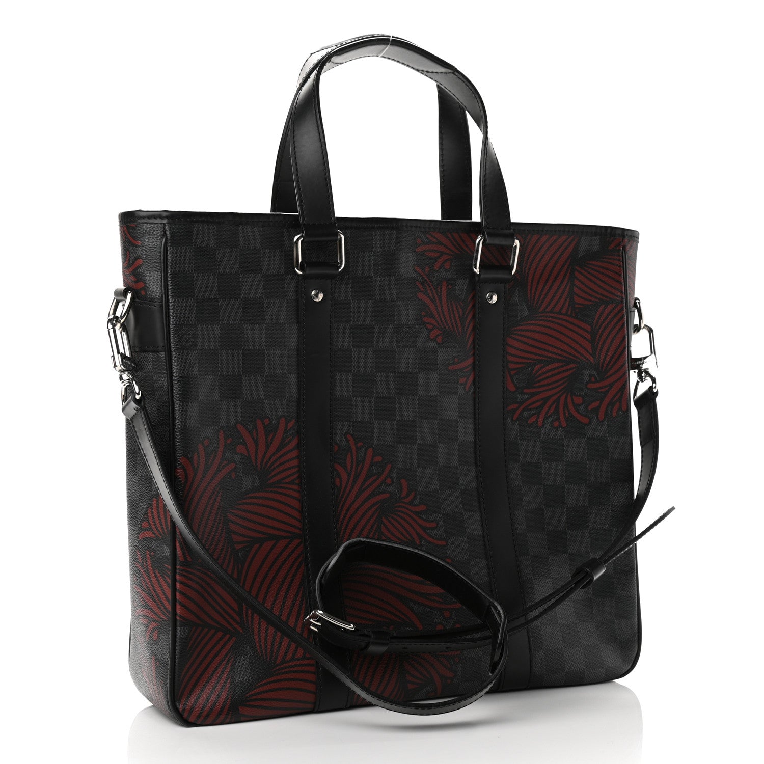 Louis Vuitton Damier Graphite Rope Tadao Red 3 of 10