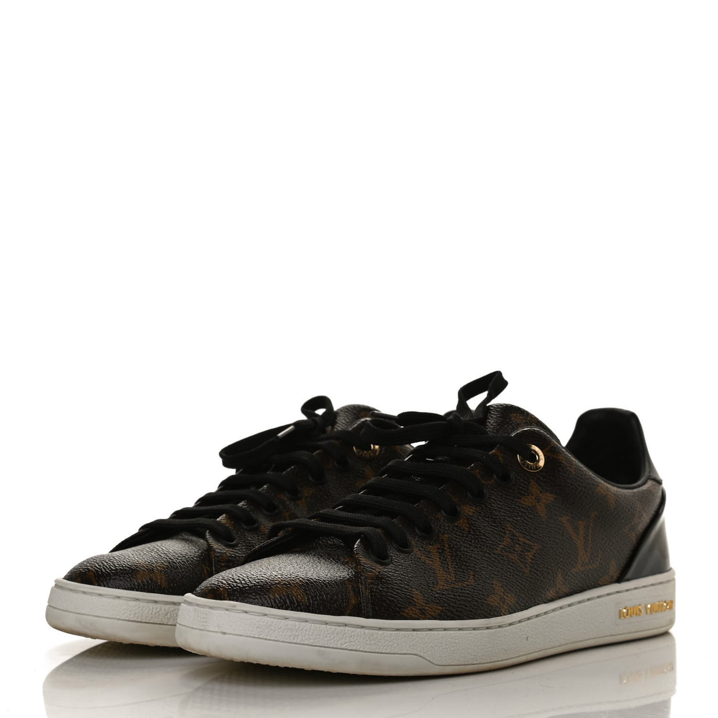 Patent Monogram Frontrow Sneakers 39