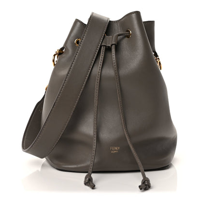 Fendi Vitello Grace Matte F is  Grande Mon Tresor Bucket Bag  Argilla 1 of 8