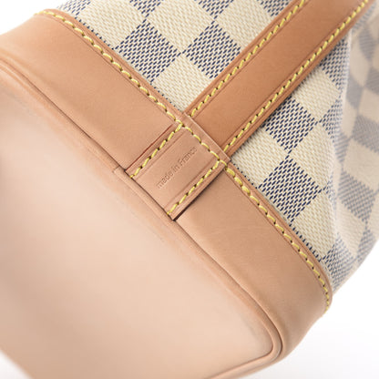 Louis Vuitton Damier Azur Noe BB 7 of 9