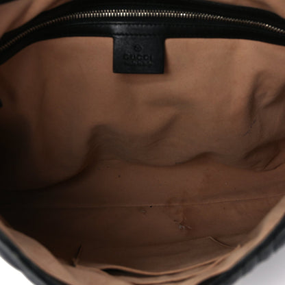Gucci Calfskin Web Quilted Medium Dionysus Hobo Black 4 of 9