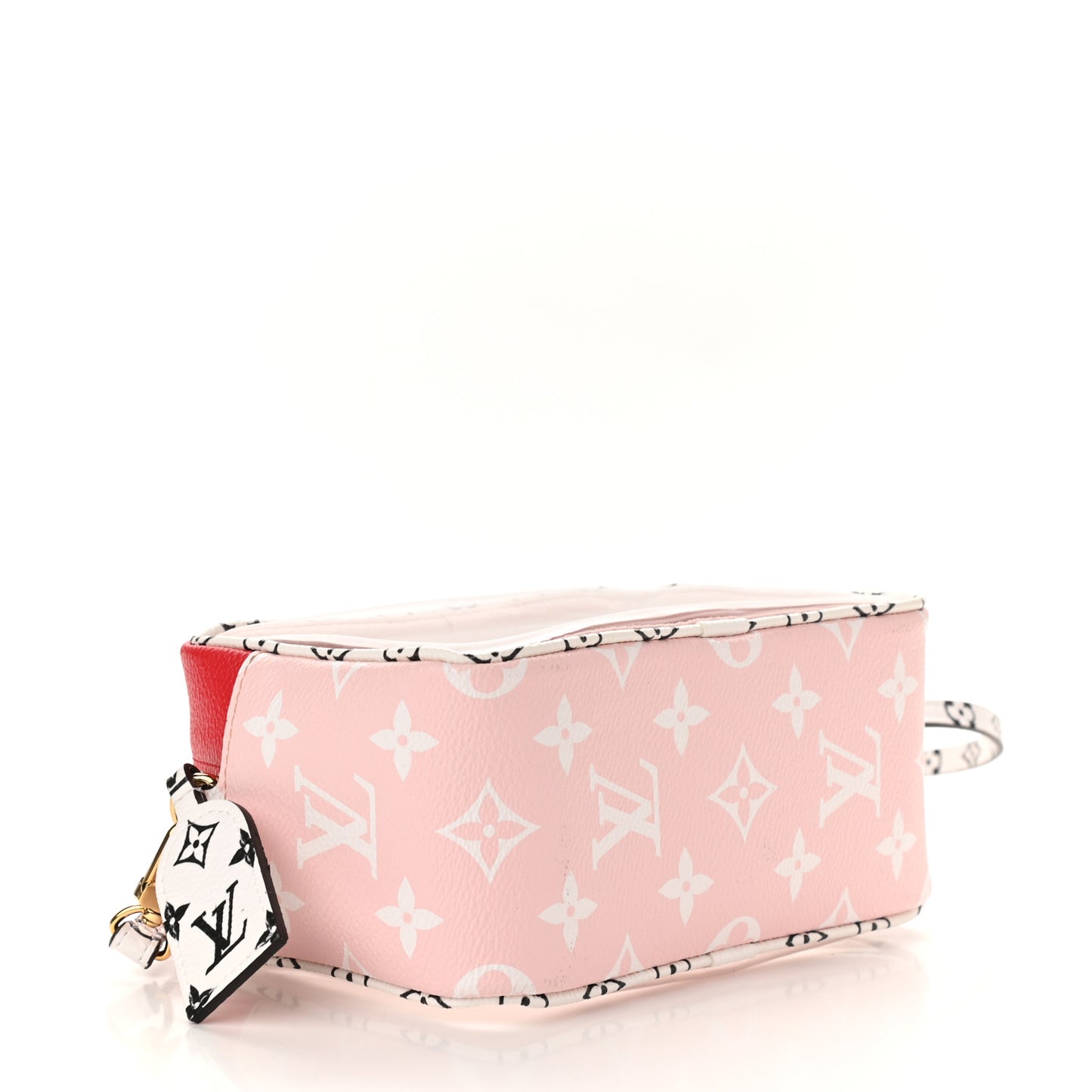 Monogram Giant Beach Pouch Rouge