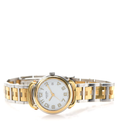 Hermes Stainless Steel 25mm Pullman Quartz Watch White 3 of 6