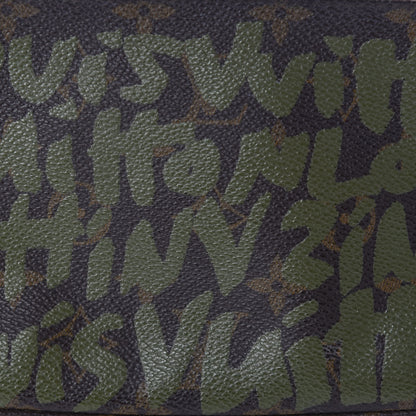 Louis Vuitton Monogram Graffiti Pochette Accessories Kaki 8 of 13