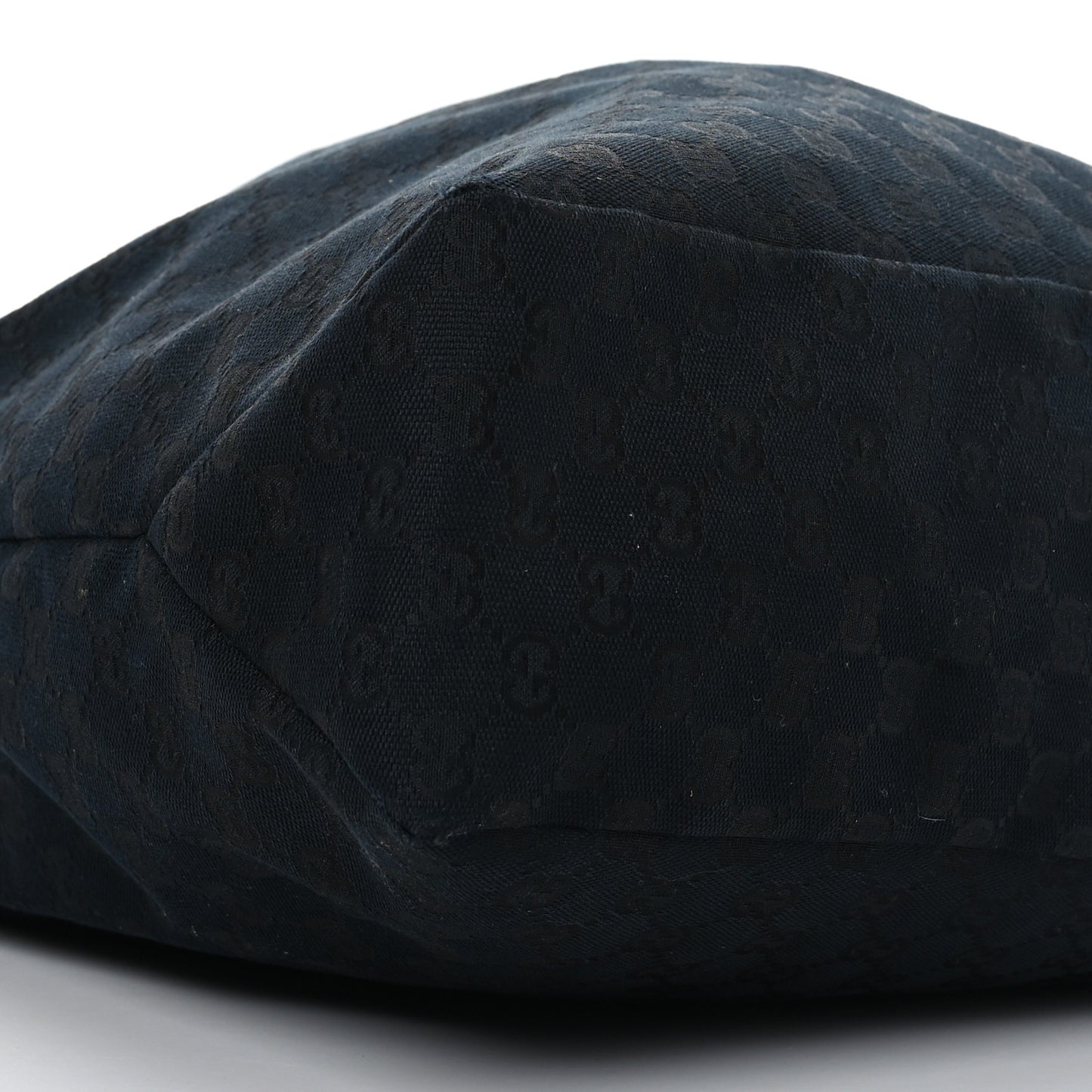 Monogram Large Horsebit Chain Hobo Black