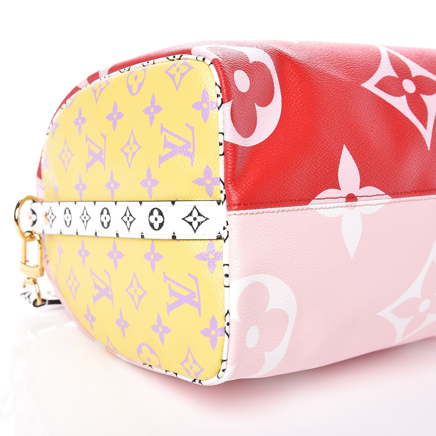Louis Vuitton Monogram Giant Speedy Bandouliere 30 Rouge 5 of 9