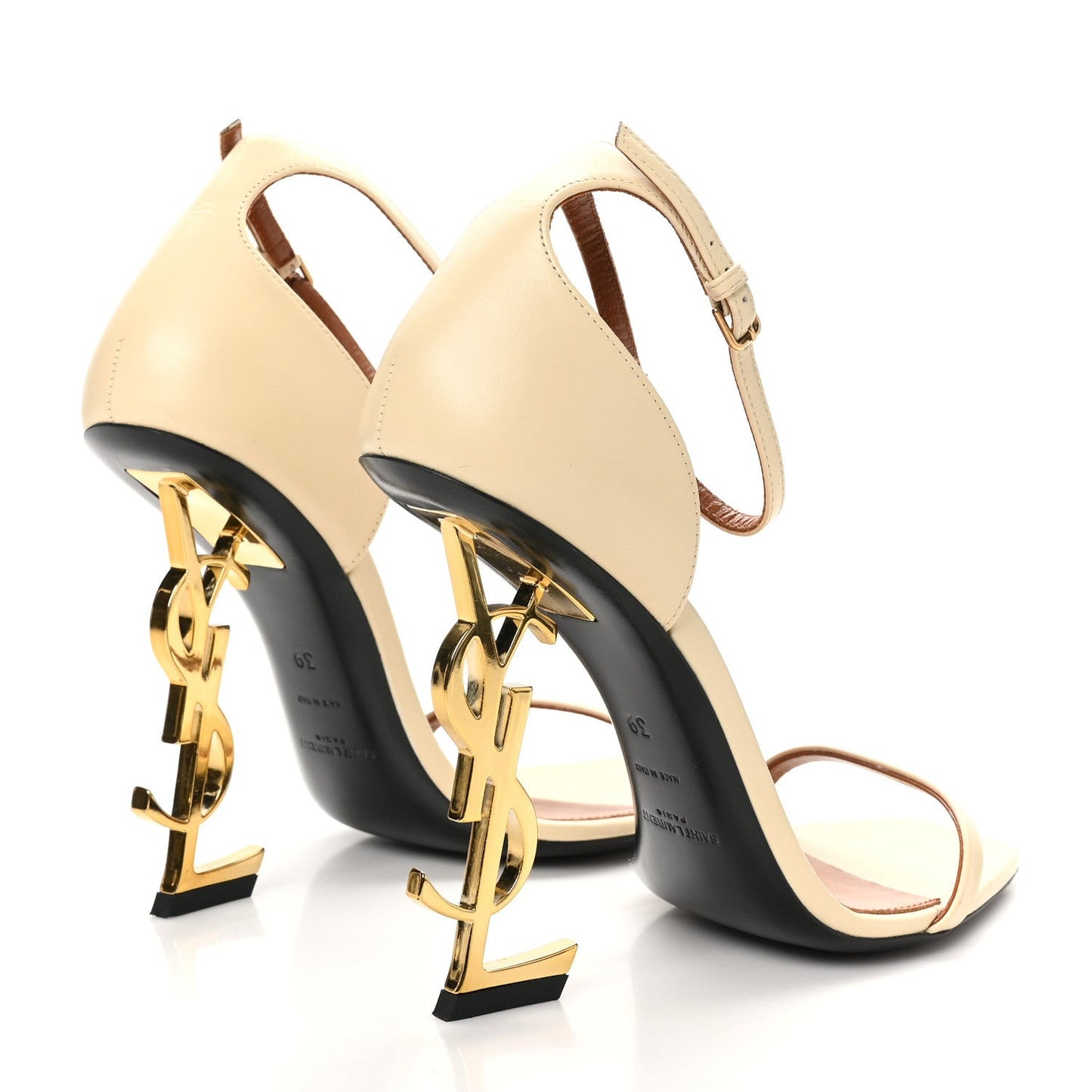 Calfskin 110 Opyum Sandals 39 Real Beige