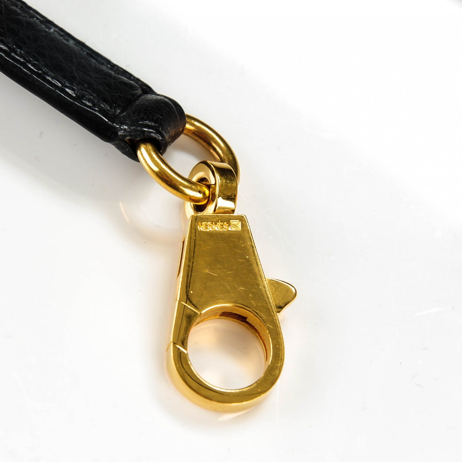 Hermes Taurillon Clemence Kelly Retourne 32 Black 7 of 22