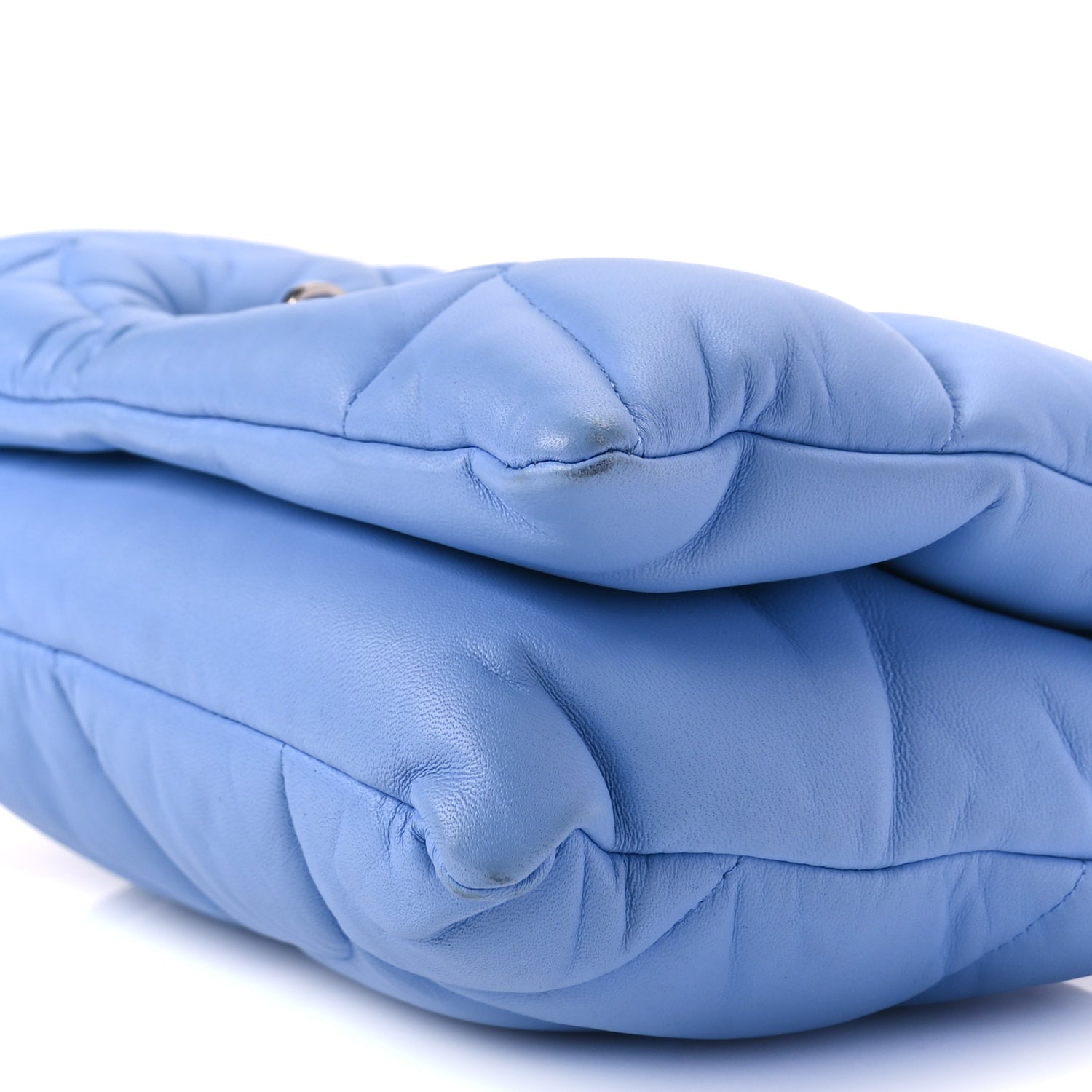 Mulberry Nappa Pillow Quilted Little Softie Bag Cornflower Blue 8 of 8