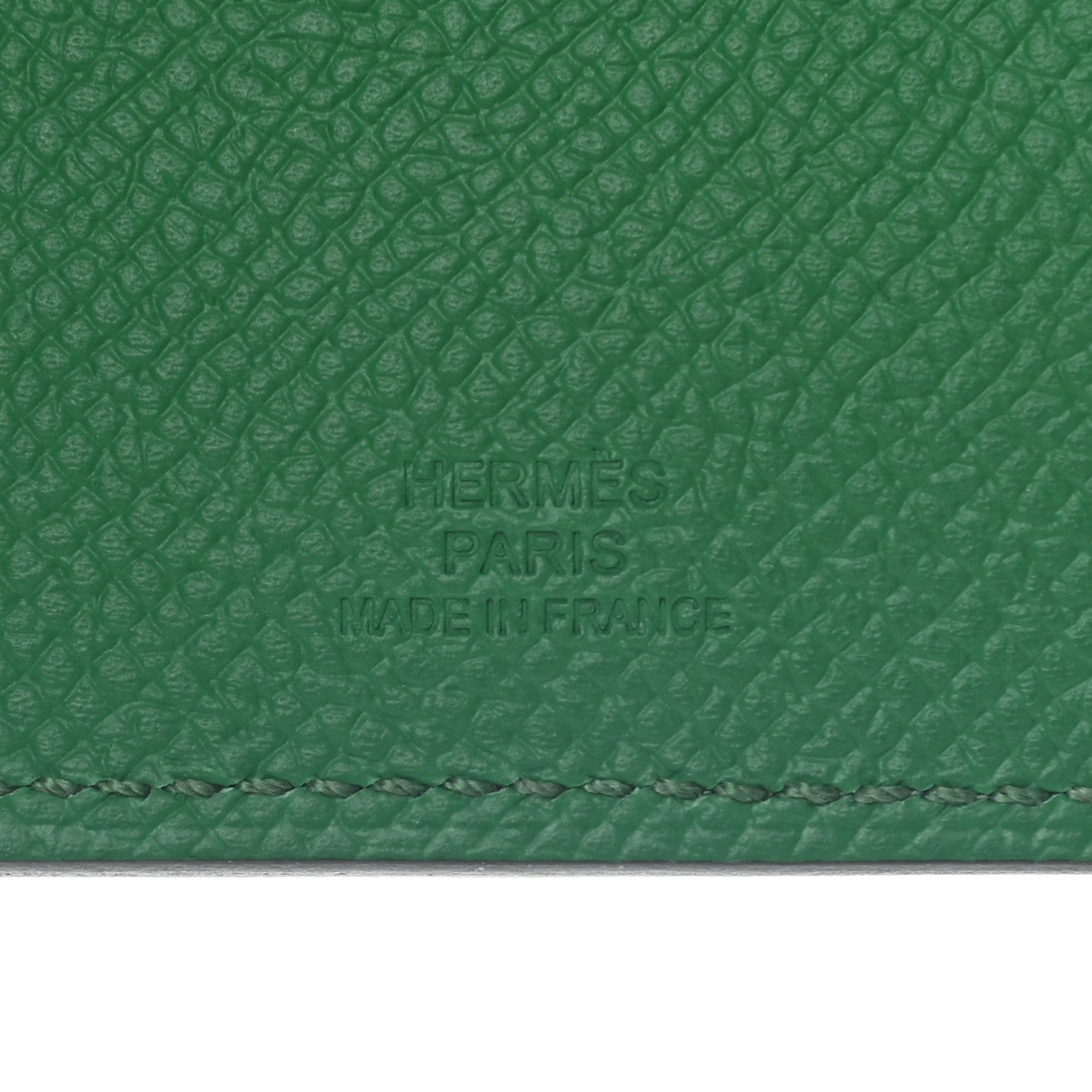 Hermes Epsom Tarmac PM Passport Holder Cactus 6 of 8