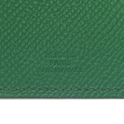 Hermes Epsom Tarmac PM Passport Holder Cactus 6 of 8