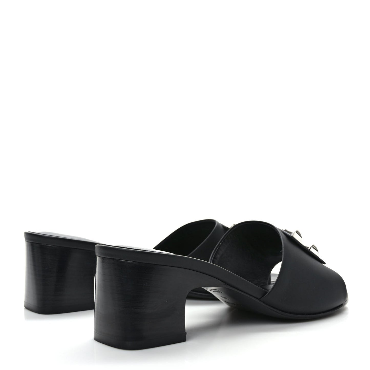 Calfskin Dreamy Sandals 39 Black