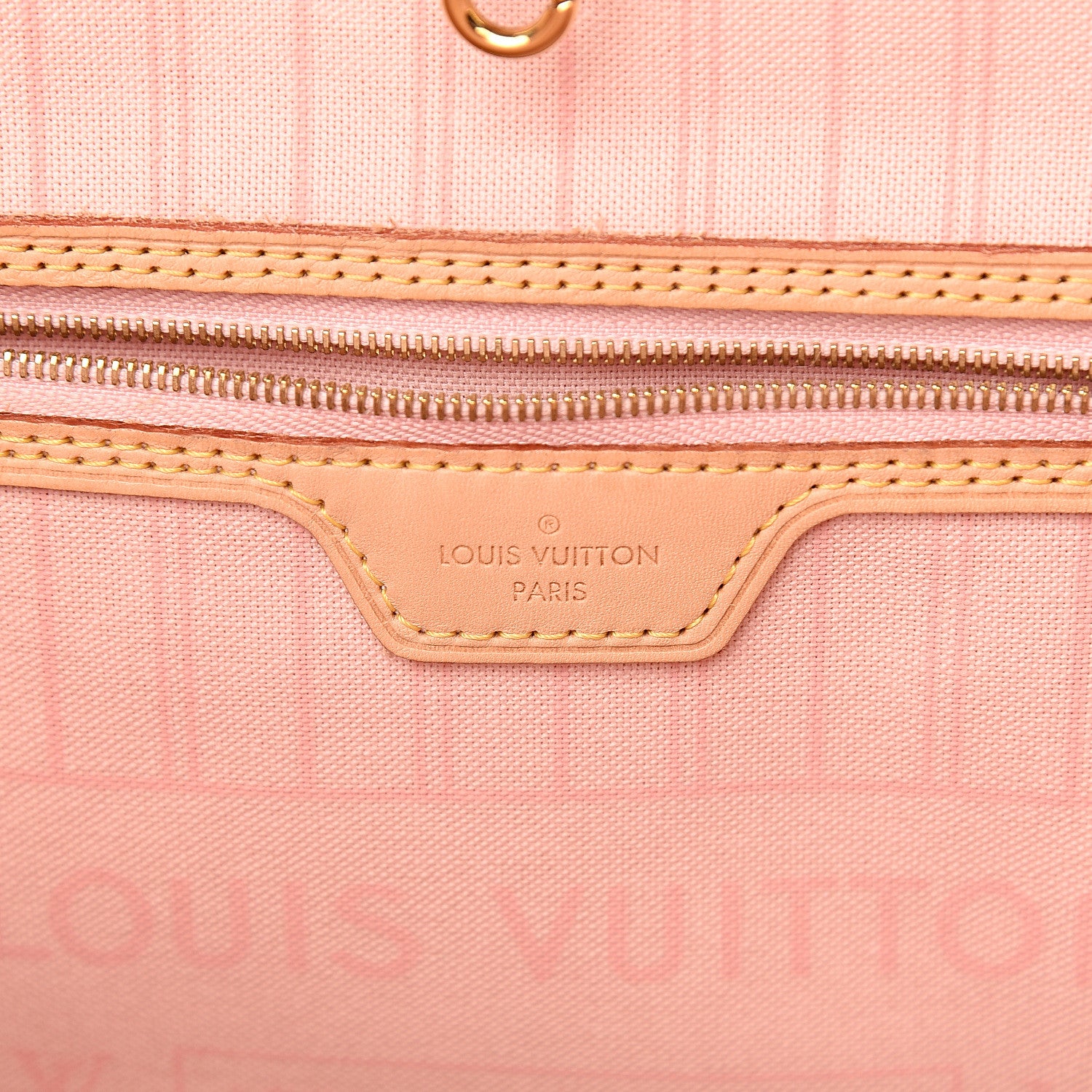 Louis Vuitton Damier Azur Neo Neverfull MM Rose Ballerine 5 of 10
