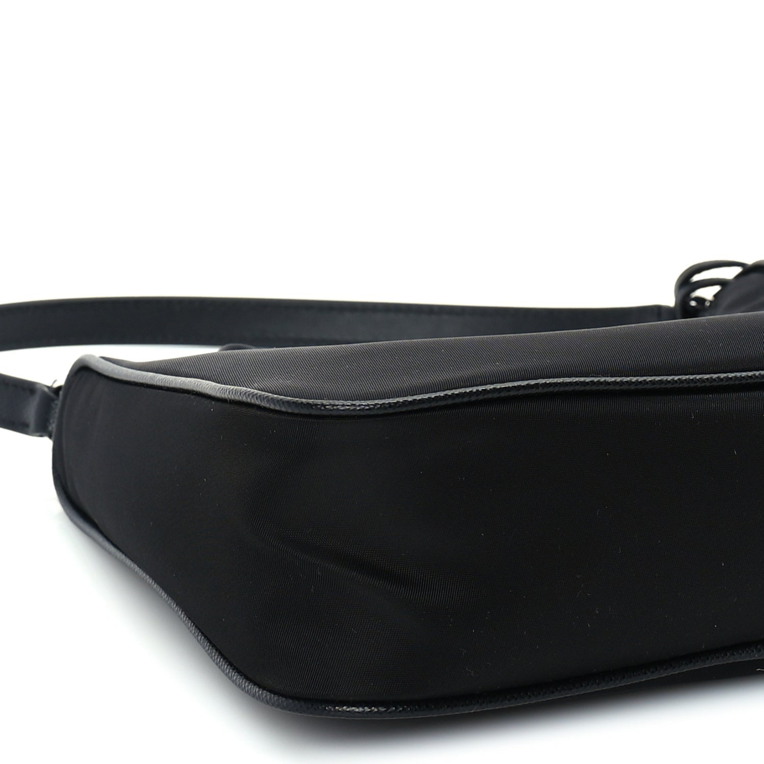 Prada Tessuto Nylon Saffiano Mini Re-Edition 2005 Bag Black 7 of 8
