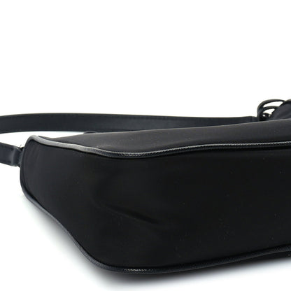 Prada Tessuto Nylon Saffiano Mini Re-Edition 2005 Bag Black 7 of 8